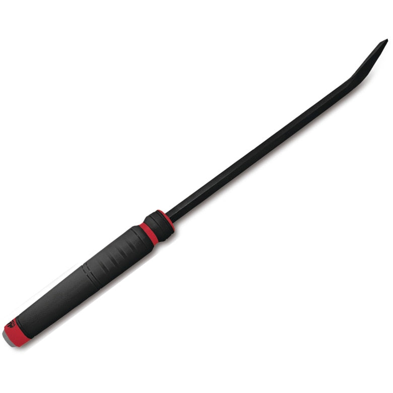 Capped Comfort-Handle 1/2" Curved-Head Pry Bar 25" Red