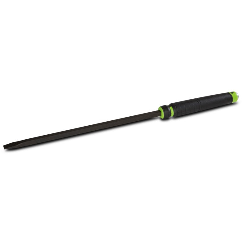 Capped Comfort-Handle 1/2" Straight-Head Pry Bar 25" Green