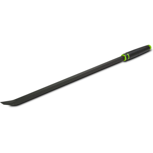 Curved Capped 7/8" Pry Bar 44" - Green