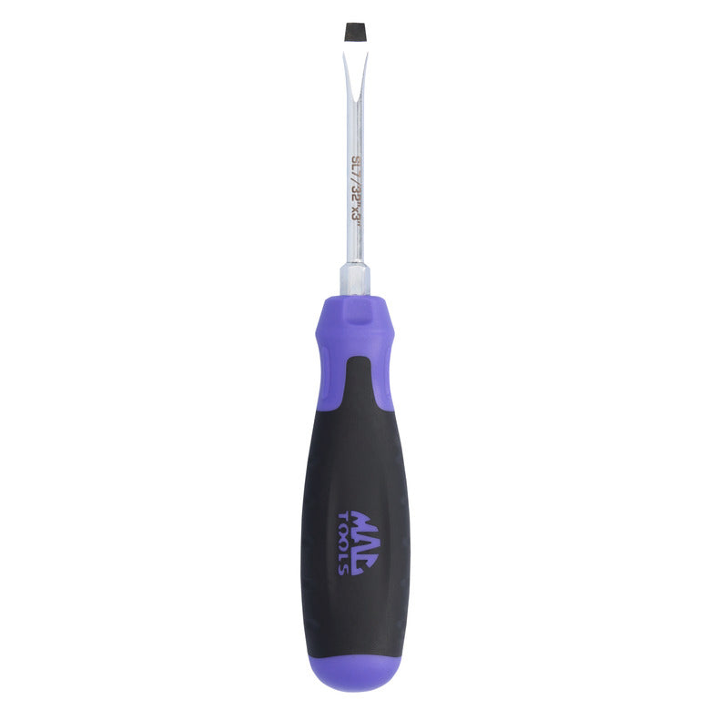 SL 7/32’’ x 3’’ Slotted Screwdriver - Purple