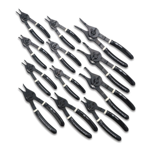 12-PC. Quarter-Turn Retaining Ring Pliers Set