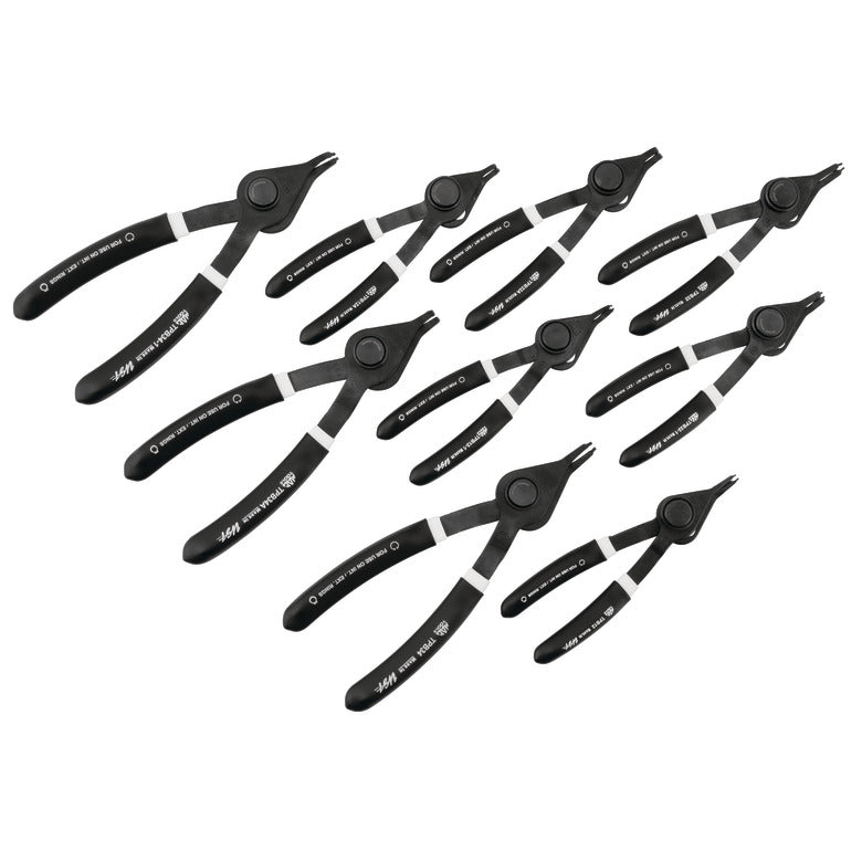 9-PC. Push-Button Retaining Ring Pliers Set