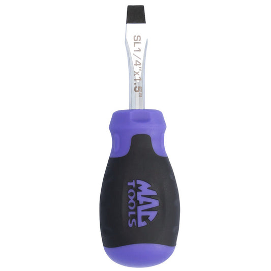 SL 1/4’’ x 1.5’’ Slotted Screwdriver - Purple
