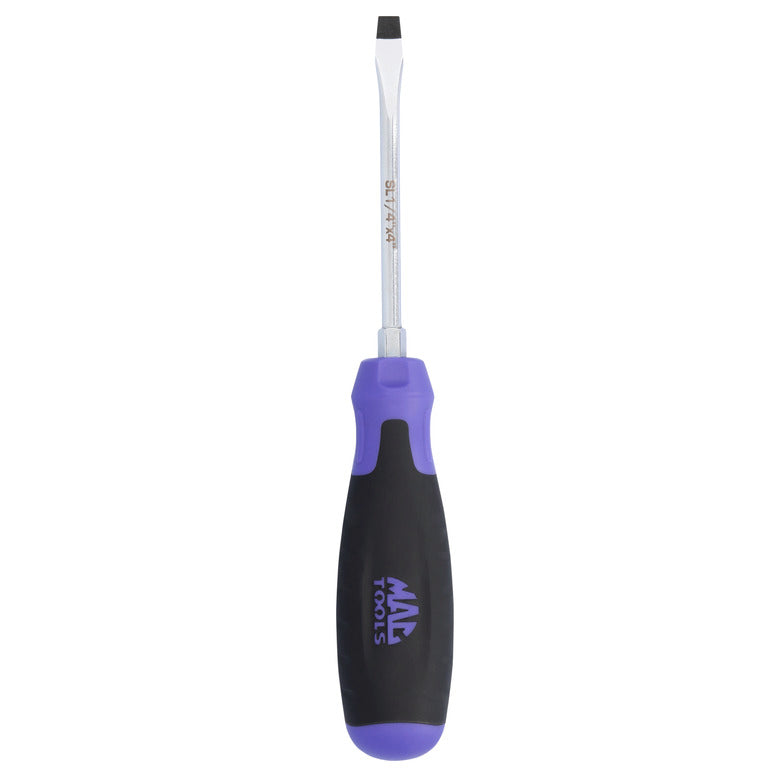 SL 1/4’’ x 4’’ Slotted Screwdriver - Purple