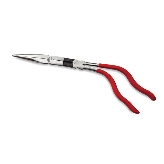 Double-Jointed Pistol-Grip Long-Reach Long-Nose Pliers 13"