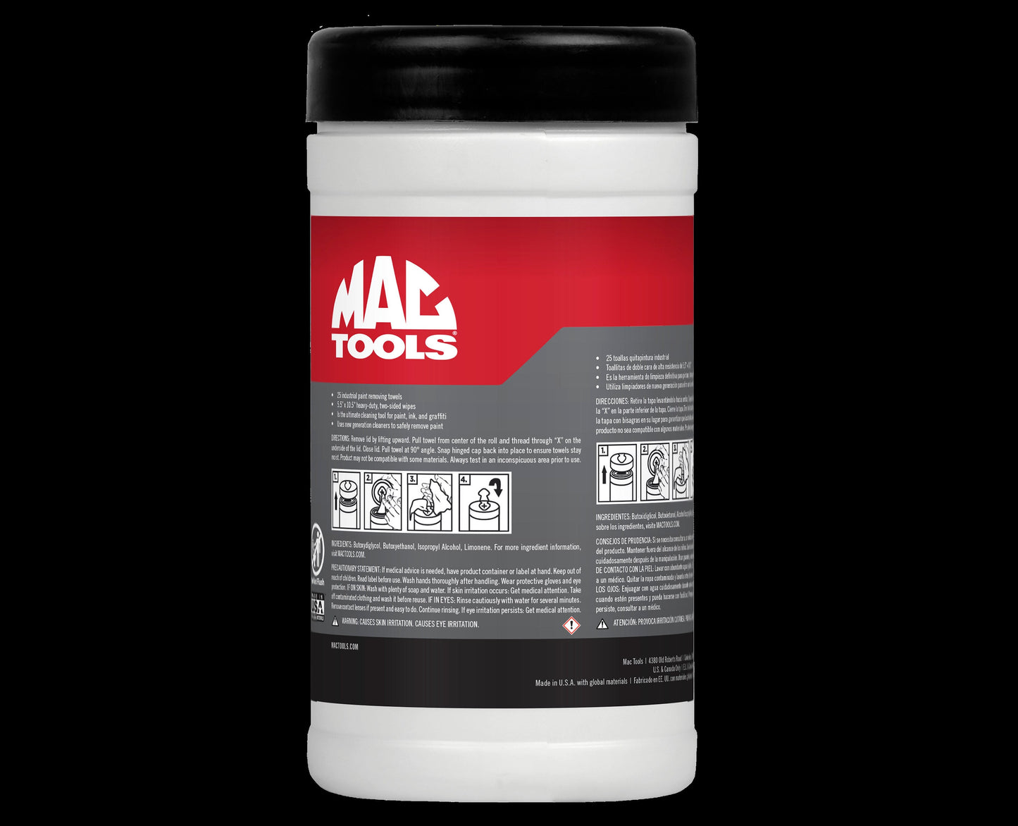 Body Shop Paint Removing Towels