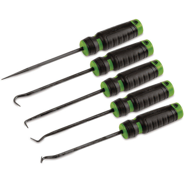 5-PC. Mac-Grip™ Pick Set - Hi-Vis Green