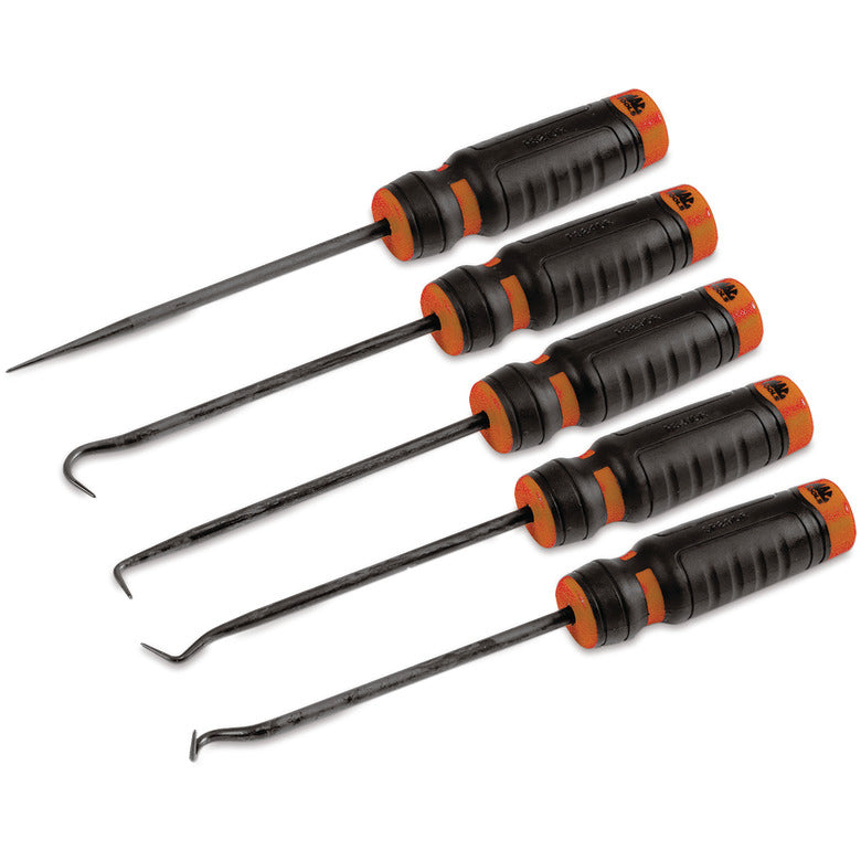 5-PC. Mac-Grip™ Pick Set - Hi-Vis Orange