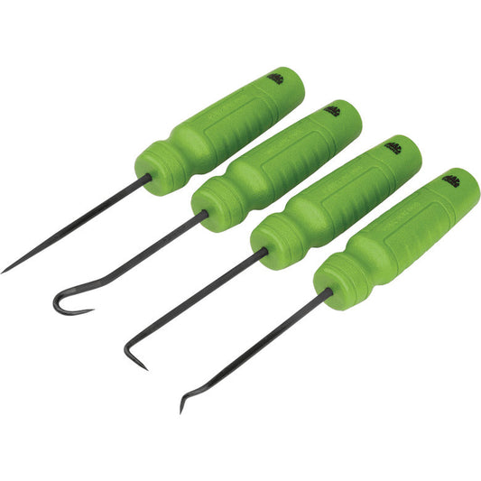 4-PC. Mac-Grip® Mini Pick Set - Hi-Vis Green