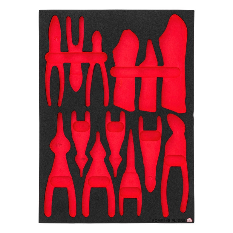 Foam Only - Pliers (FOAM14E-PLIERS Set)