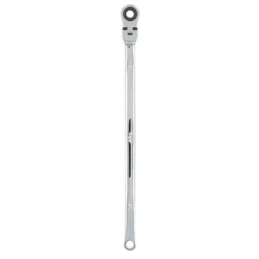 1/4" XL Double Box Flex Head Ratcheting Wrench - 12 pt.