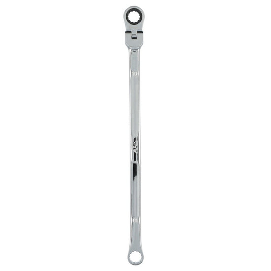 10mm XL Double Box Flex Head Ratcheting Wrench - 12 pt.