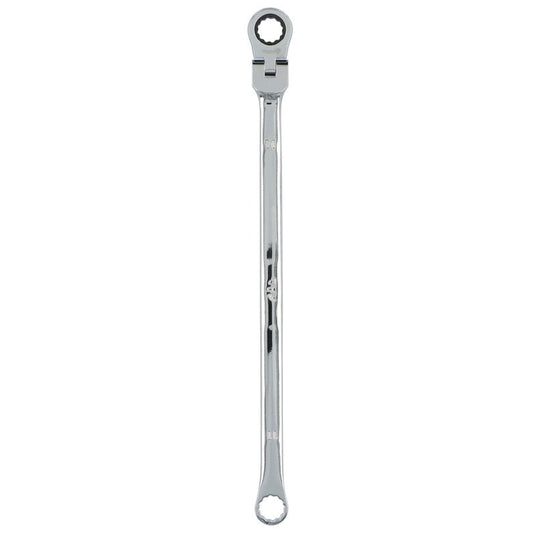 11 mm XL Double Box Flex Head Ratcheting Wrench - 12 pt.