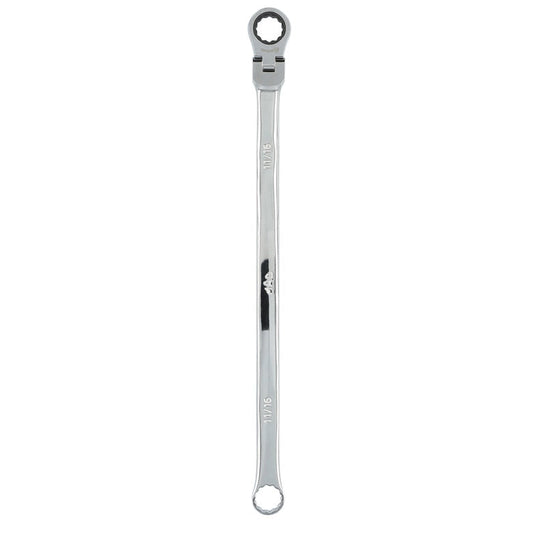 11/16" XL Double Box Flex Head Ratcheting Wrench - 12 pt.