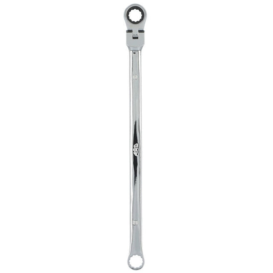 12mm XL Double Box Flex Head Ratcheting Wrench - 12 pt.
