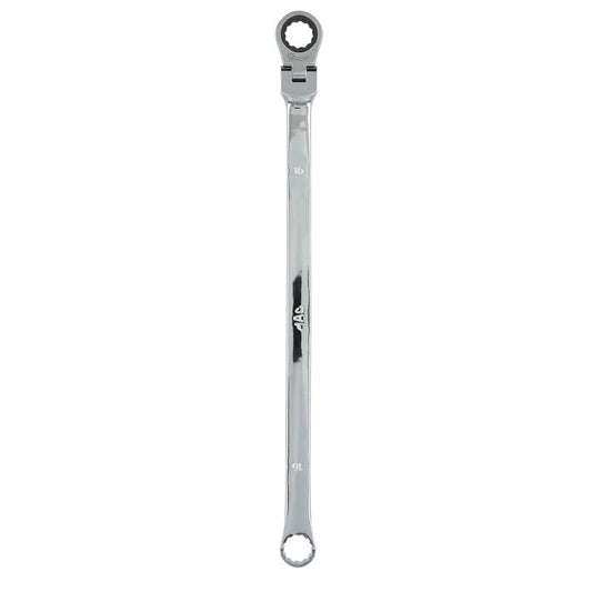 16mm XL Double Box Flex Head Ratcheting Wrench - 12 pt.