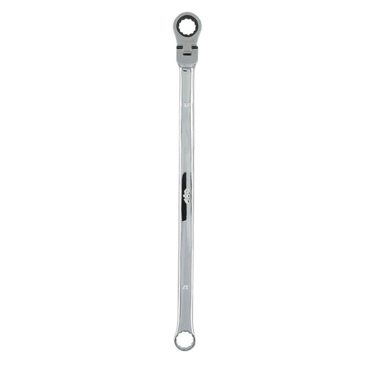 17mm XL Double Box Flex Head Ratcheting Wrench - 12 pt.