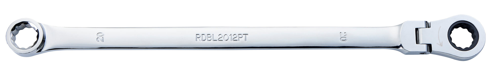 20mm XL Flex Head Ratcheting Wrench – 12 pt. - RDBL2012PT