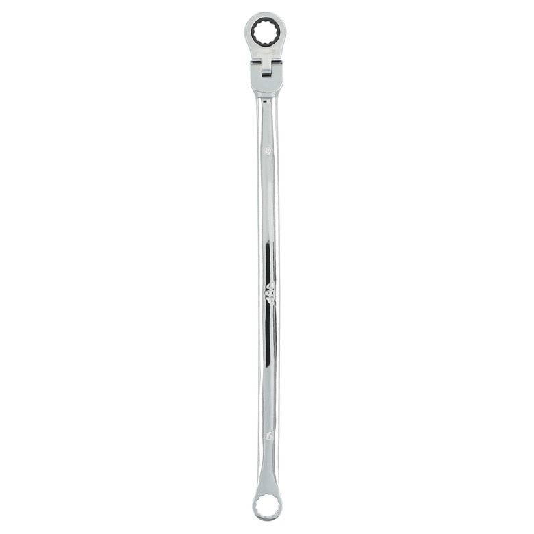 8mm XL Double Box Flex Head Ratcheting Wrench - 12 pt.