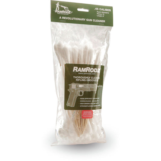 RamRodz™ Barrel Cleaner .45 Caliber - 75-PK.