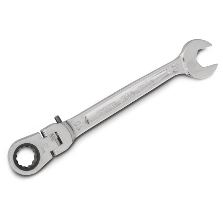 Flexible-Head Ratcheting Wrench 10mm - 12-PT.
