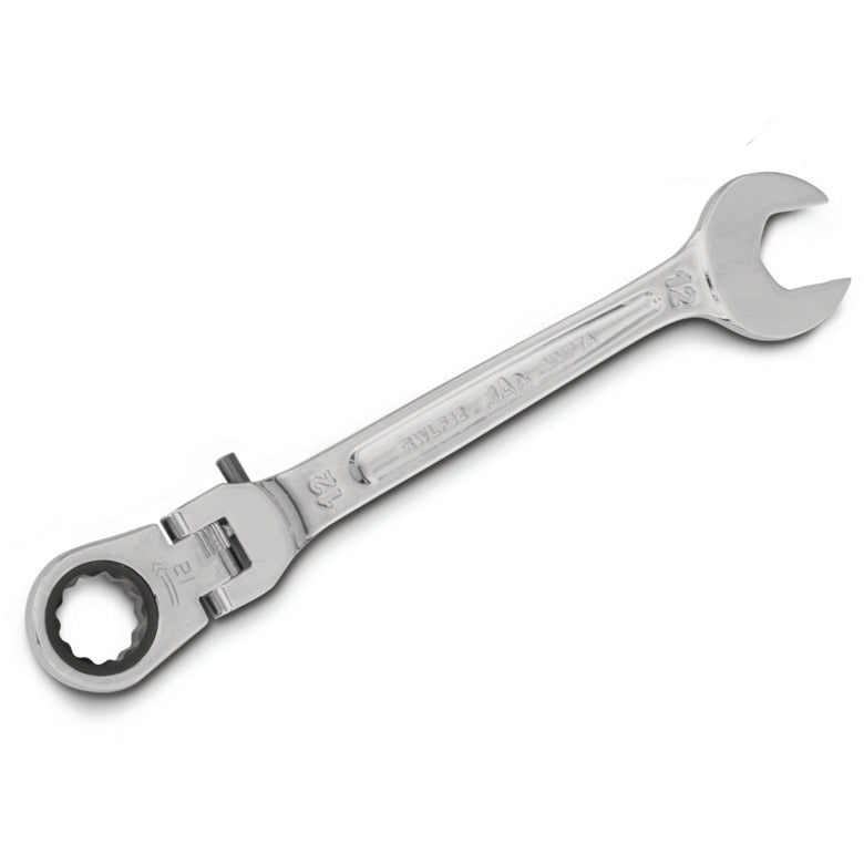 Flexible-Head Ratcheting Wrench 12mm - 12-PT.
