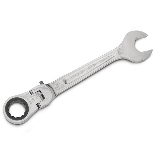 Flexible-Head Ratcheting Wrench 16mm - 12-PT.