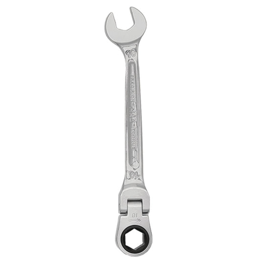 Flex-Head Ratcheting Wrench 10mm - 6-PT.