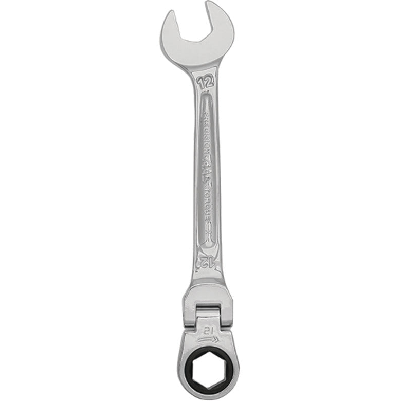 Flex-Head Ratcheting Wrench 12mm - 6-PT.