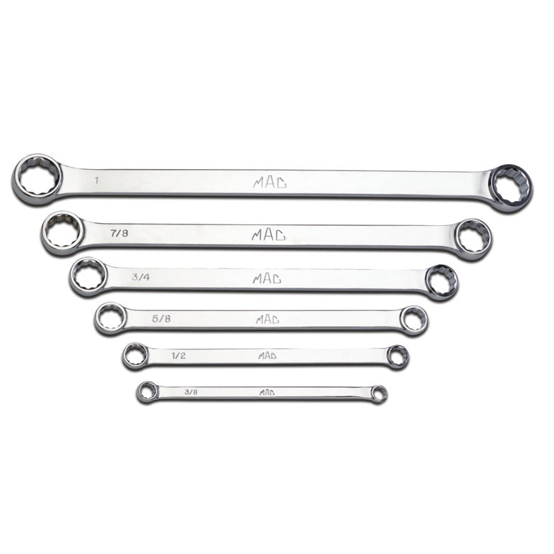 Double-Box Offset Wrench 9/16" x 5/8" - 12-PT.
