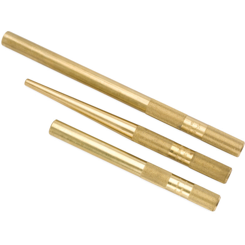 3-PC. Long Brass Punch Set