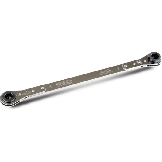 4-Size Ratcheting Serpentine Belt Tool 13mm x 14mm x 18mm x 1/2" Male Square