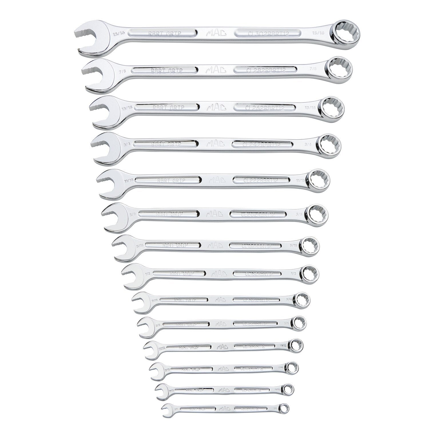 14-PC. SAE R.B.R.T.™ Combination Wrench Set – 12 pt.