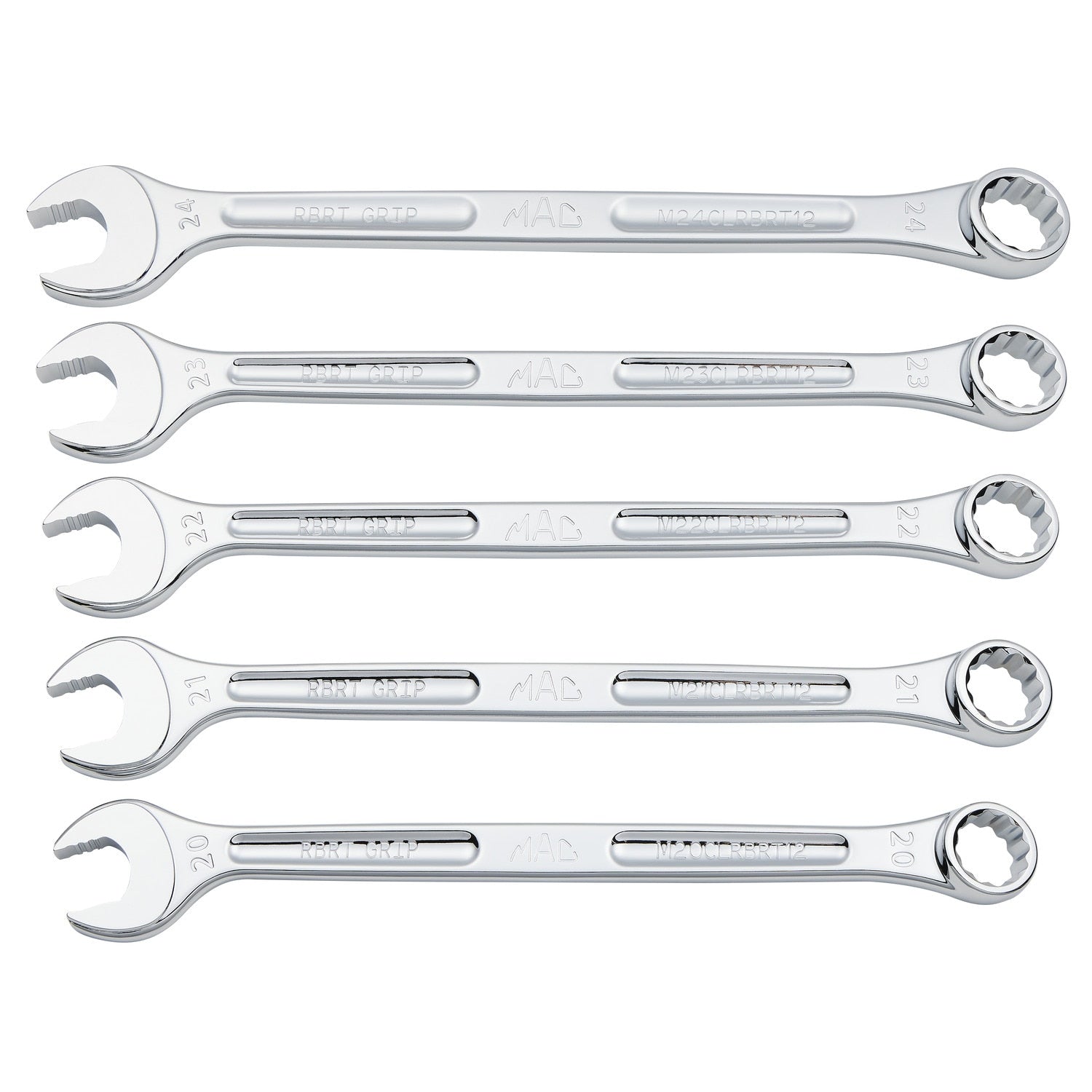 5-PC. Metric R.B.R.T.™ Combination Wrench Set – 12 pt.