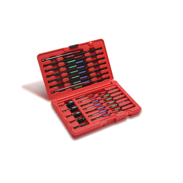 33-PC. 1/4" Hex Drive Long Impact Bit Set
