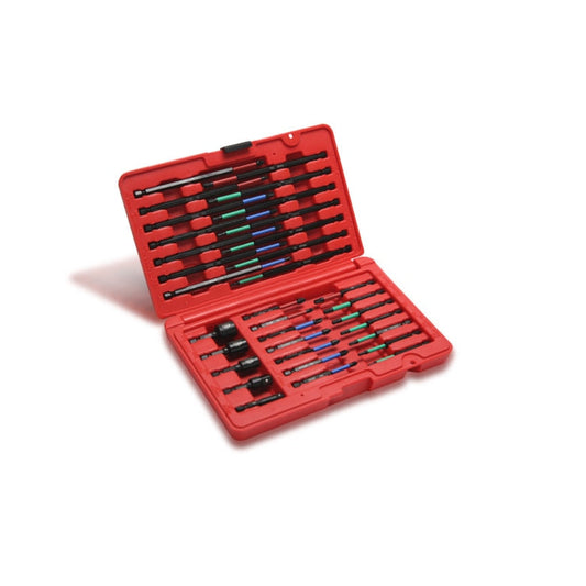 33-PC. 1/4" Hex Drive Long Impact Bit Set