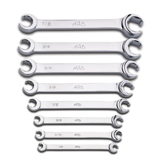 Double-End Flare Nut Wrench 5/16" x 3/8" - 6-PT.