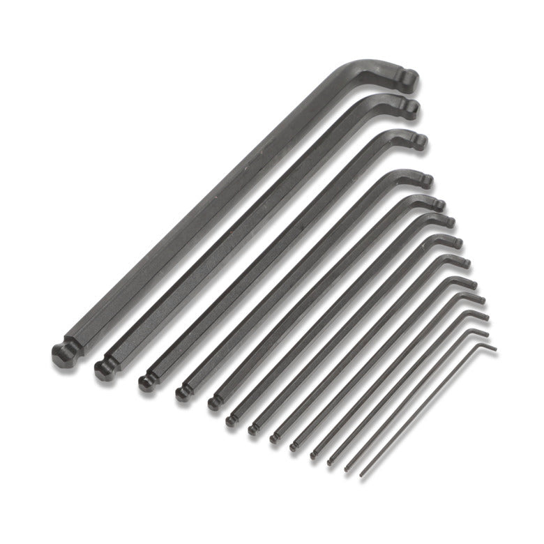 13-PC. SAE Stubby Double-Ball Hex L-Key Set