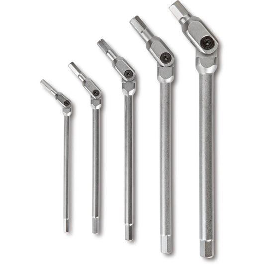 5-PC. Metric Pivot-Head Hex Key Set