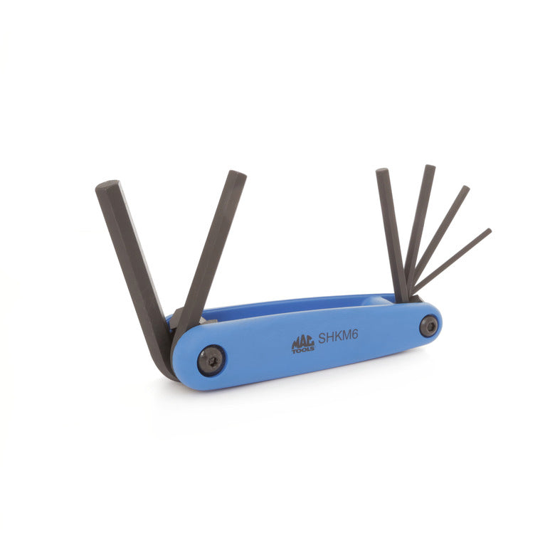 6-PC. Metric Fold-Up Hex Key Set