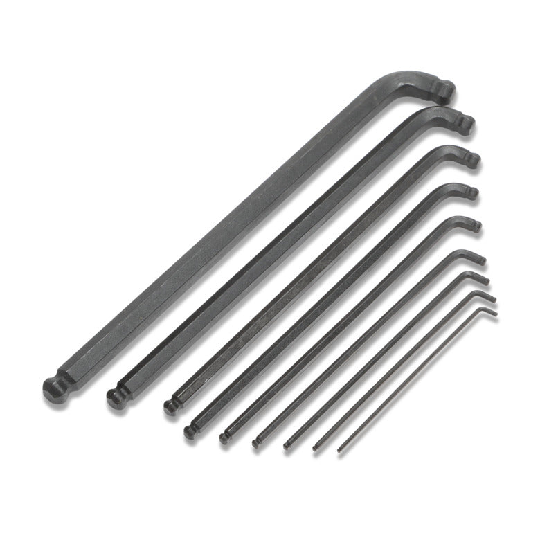 9-PC. Metric Stubby Double-Ball Hex L-Key Set