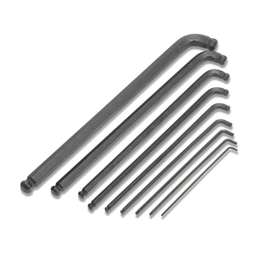 9-PC. Metric Stubby Double-Ball Hex L-Key Set