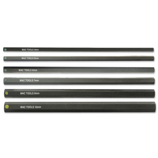 6-PC. Metric ProHold® Hex Bit Set - 6"