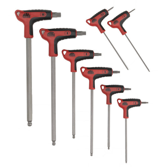 8-PC. R.B.R.T.™ Metric T-Handle Speed Hex Set