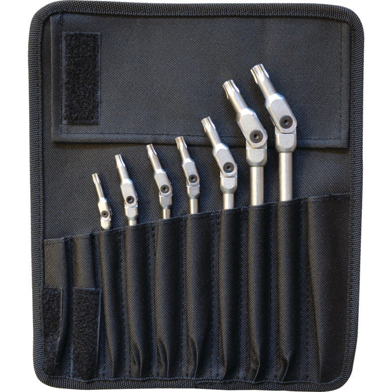 7-PC. Pivot-Head Torx® L-Wrench Set