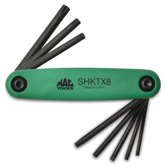 8-PC. Torx® Fold-Up Hex Key Set