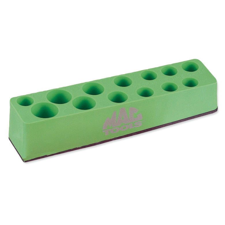 Holder - 3/8" Deep - Magnetic Socket Holder - Green