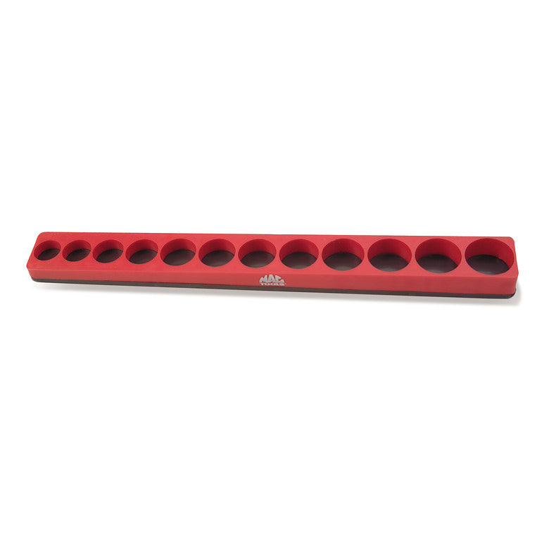 Shallow Straight Line Socket Holder - Red