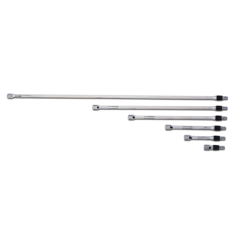 6-PC. 1/4" Drive Knurled Locking Extension Set