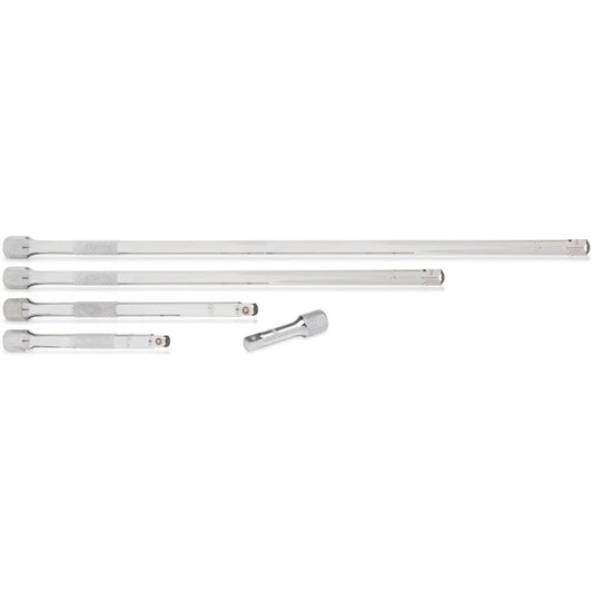 5-PC. 1/4" Drive Knurled Extension Set